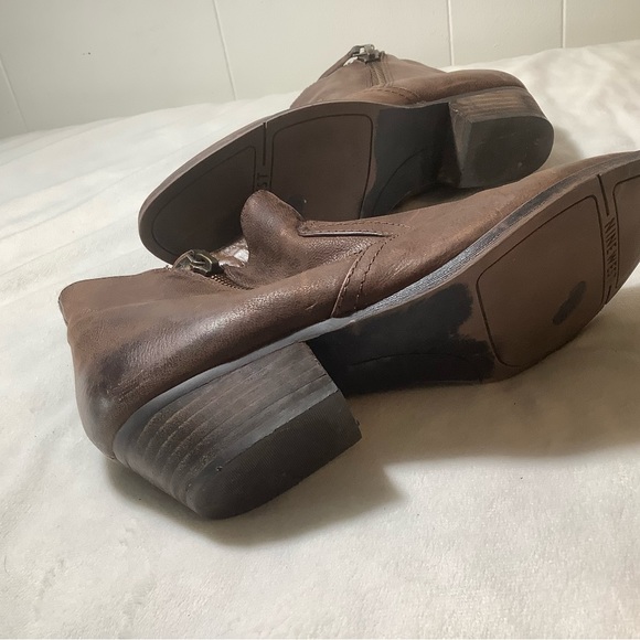 Nine West boots brown size 9.5 M - Picture 3 of 11